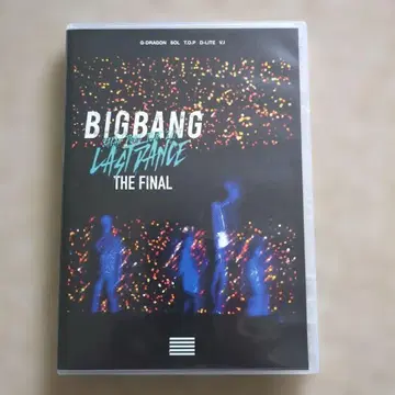BIGBAN DVD LAST DANCE THE FINAL