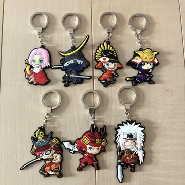 전국 NARUTO 러버 키링 7세트