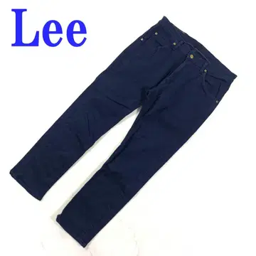 Lee 리 캐주얼 팬츠 네이비 코튼 32 C4501
