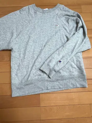 Champion 그레이 리버스 위브 트레이닝복