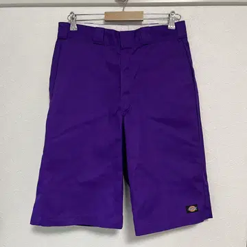 Dickies 루즈핏 퍼플 숏팬츠 32