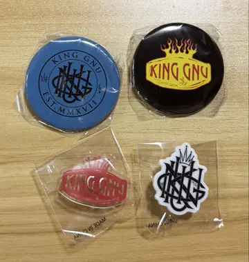 미개봉 새상품 KingGnu 캔뱃지 핀 배지