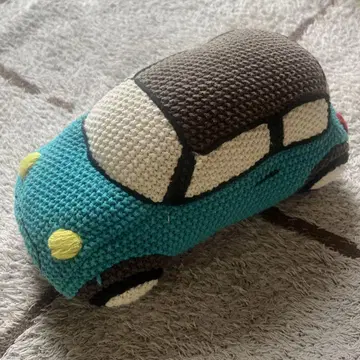 MINI 뜨개질 자동차 모양 봉제 인형