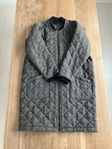 라벤햄 LAVENHAM 트위드 블루종 아우터 36