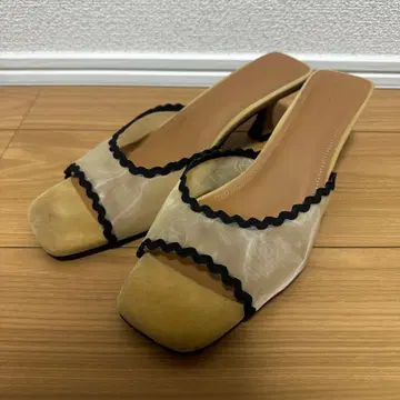 SeaRoomlynn WAVE TULLE 힐 샌들 LL