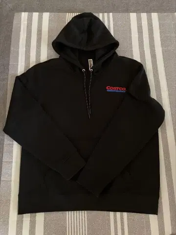 COSTCO 블랙 후드 부착 후드티 코스트코 후드티 속기모