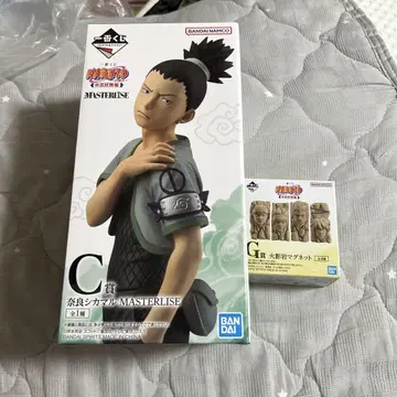 제일복권 C상 NARUTO MASTERLISE 시카마루 피규어+마그넷
