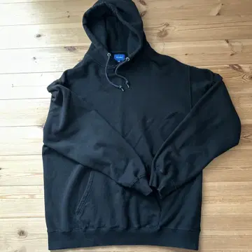 BEAMS XL 블랙 후드티
