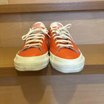 컨버스 원스타 오렌지 사이즈 8 1/2
