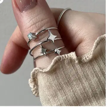 오팔 별 반지