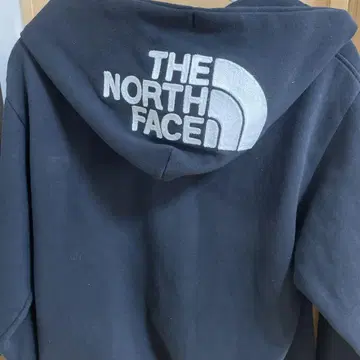 THE NORTH FACE 블랙 집업 후드티