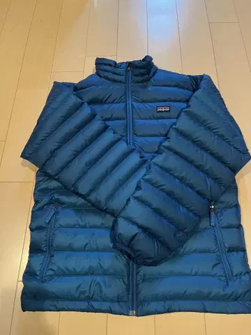 patagonia 파랑 다운 자켓