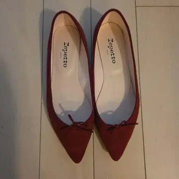 레페토 발레 슈즈 빨간색