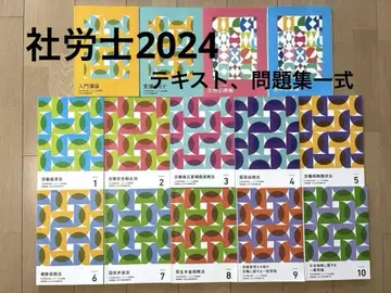 2024년 포사이트 사회보험노무사 텍스트 문제집 모의시험 세트