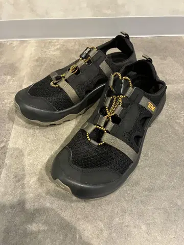 미사용 상자 없음 Teba 테바 스포츠 샌들 블랙 26.5cm
