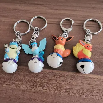 포켓벨 키링 4개 세트