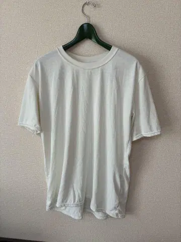 BRING XL 화이트 T셔츠 속건성 러닝 폴리에스테르 브링