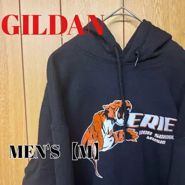TR167 [US 수입 ] GILDAN(길단) 후드티 [남성용 M] 블랙