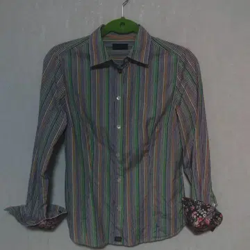 Paul Smith 스트라이프 긴팔 셔츠