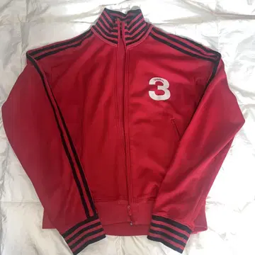 adidas 레드 집업 자켓 3