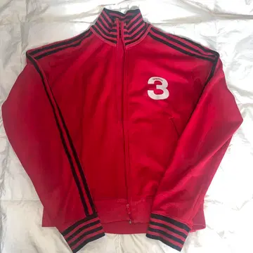 adidas 레드 집업 자켓 3