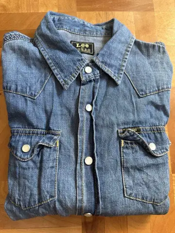 [ 새상품급 ] ROSSO x Lee 데님 셔츠