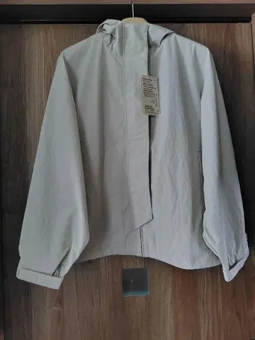 MUJI 포켓터블 후드 자켓 라이트 베이지 XL 새상품