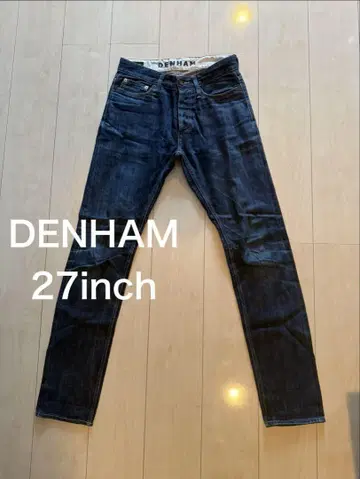 새상품급 DENHAM 슬림핏 데님 팬츠 27인치