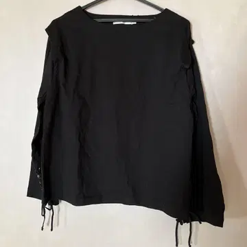 MOUSSY 마우지 긴팔 티셔츠 블랙 택 포함, 미사용
