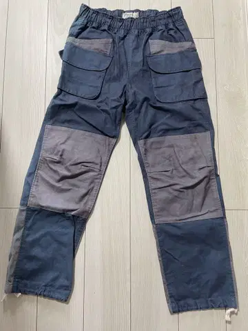 paratodo 카고 팬츠 M 다크 블루 그레이
