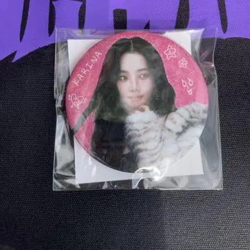 aespa 랜덤 토이 캔뱃지 카리나