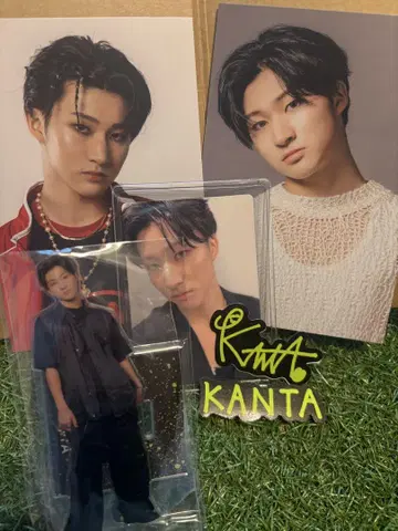 라스피 KANTA 아크릴 스탠드 포토 카드 엽서 스티커