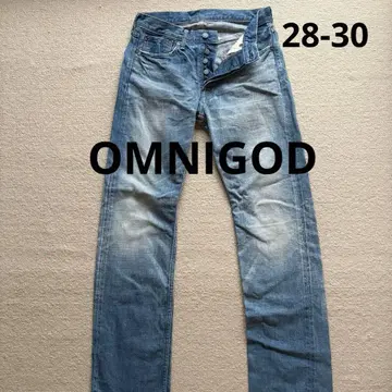 OMNIGOD 오니갓 50057 스트레이트 데님 사이즈 28-30