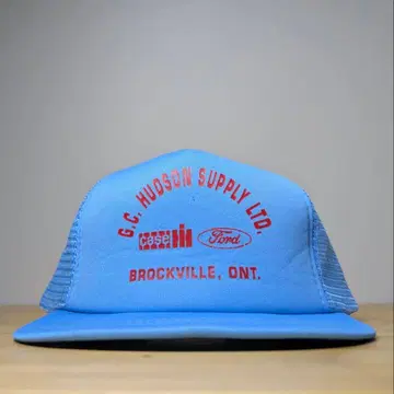 80s Ford 트래커 캡 기업 로고