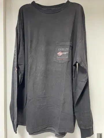 할리데이비슨 3XL 블랙 티셔츠