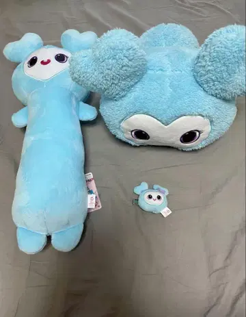 TWICE 봉제 인형 세트 스카이블루 나연 gigo 한정판