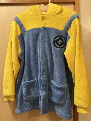 미니언 플리스 파자마 코스프레