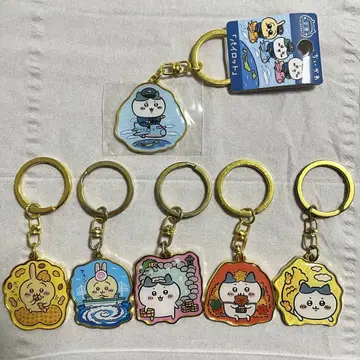 치이카와 (먼작귀) 하치와레 토끼 지역 한정 키링 6개 세트