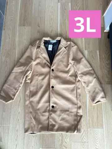 [ 새상품 ] 카멜 체스터 코트 롱 기장 아우터 2XL 가을/겨울