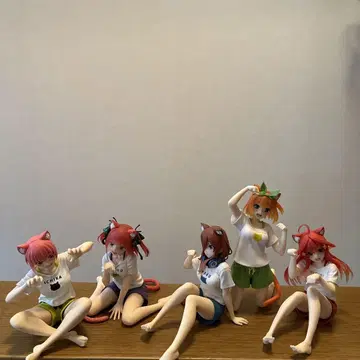 5등분의 신부 Desktop Cute Cat room wear ver.