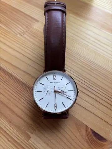 BERING 쿼츠 손목시계 화이트 다이얼
