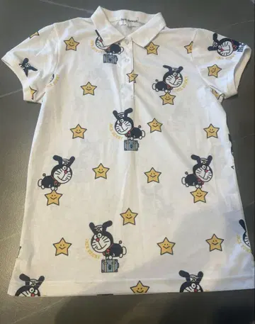 [새상품급] Jack Bunny!! 도라에몽 피케 셔츠 사이즈 1