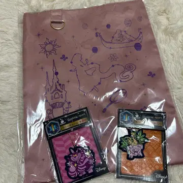 디즈니 제일복권 해피 복권 라푼젤 토트백 러버 참 2종