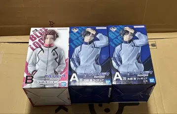 블루 록 제일복권 결전의 각오 A상 이토시 린 B상 이토시 사에 피규어