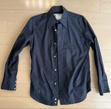 KATHARINE HAMNETT 블랙 긴팔 셔츠 L