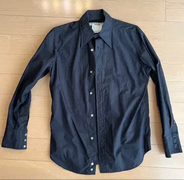 KATHARINE HAMNETT 블랙 긴팔 셔츠 L