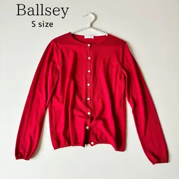 [ Ballsey ] 슈퍼 파인 울 크루넥 가디건