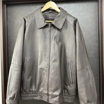 STJOHN'SBAY 90S 다크 브라운 가죽 자켓
