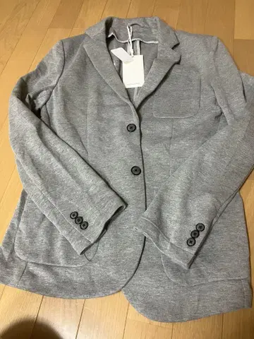 새상품 남성용 M 자켓 니트 그레이