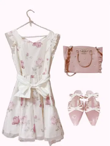 사만사 베가 비쥬 플러터 백 대 핑크